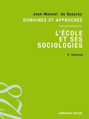 cover image of L'école et ses sociologies